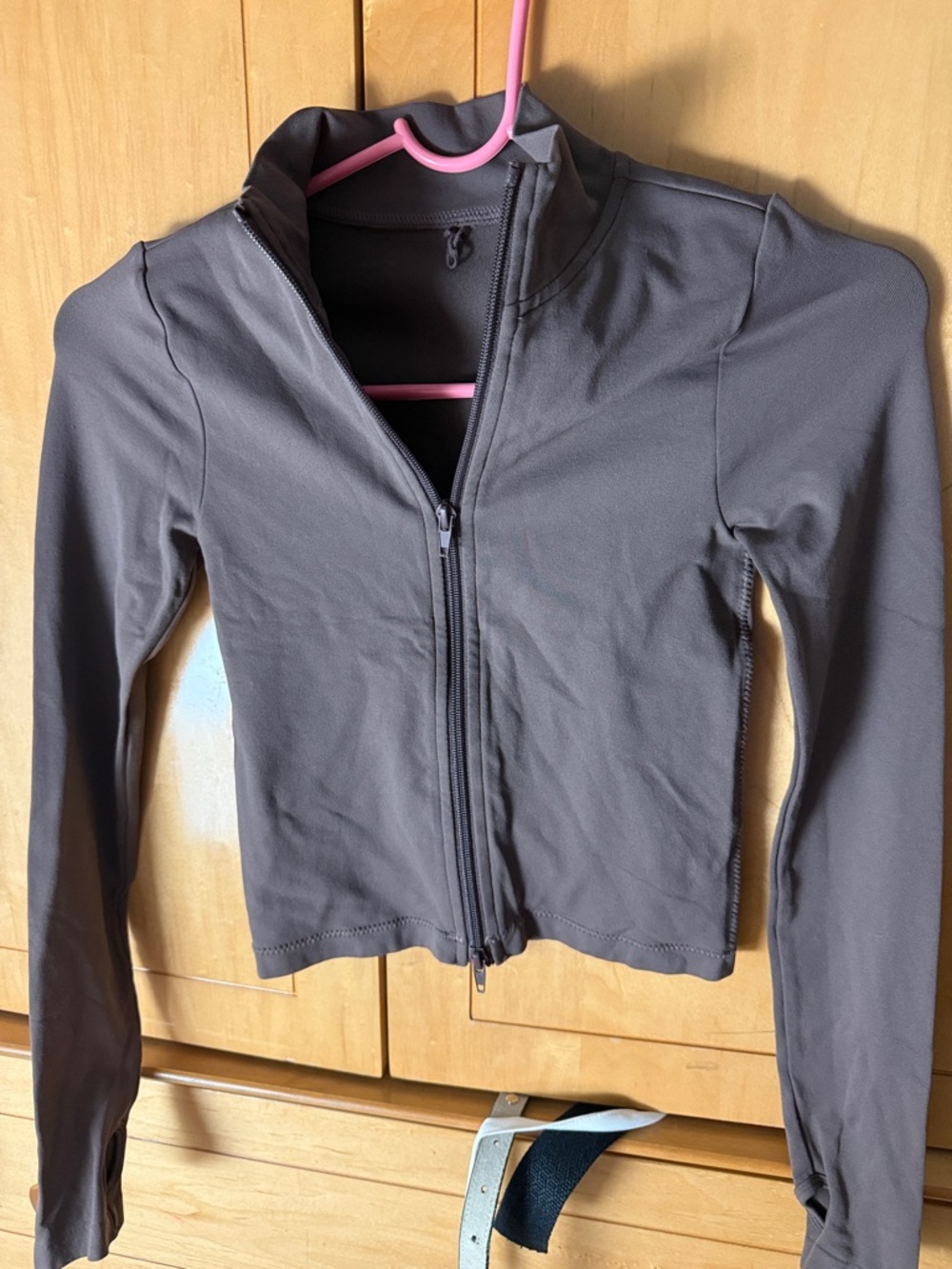 Garage brown active zip size xs
